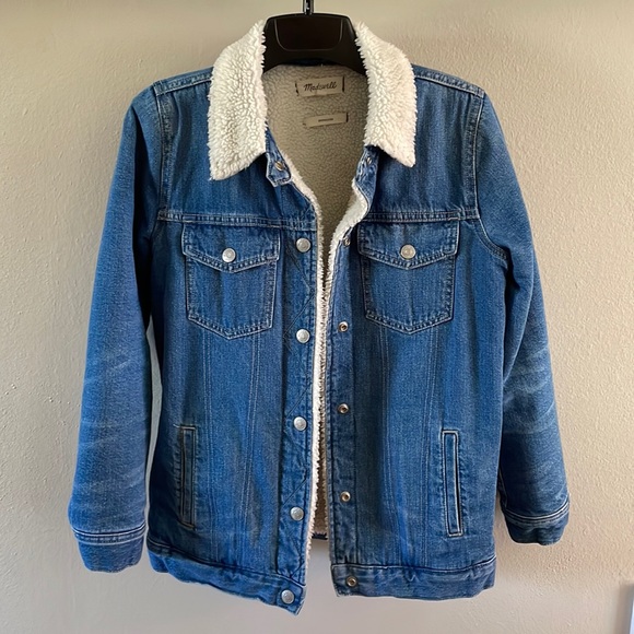 Oversized Jean Jacket Madewell XXS - Picture 1 of 7